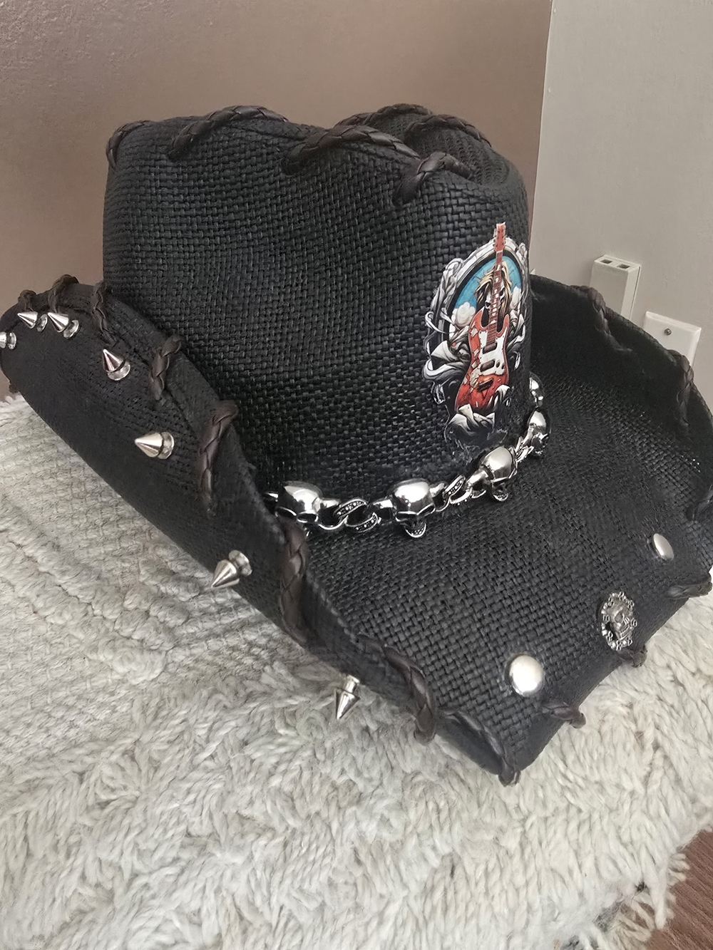 Rocker Studded Cowboy Hat. Brand New! - Picture 13 of 13